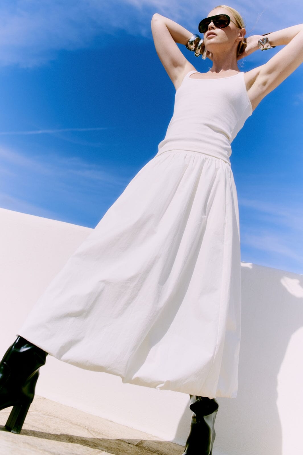 Copenhagen Muse - Cmshirley-skirt 205769 - 8273 Jet Stream