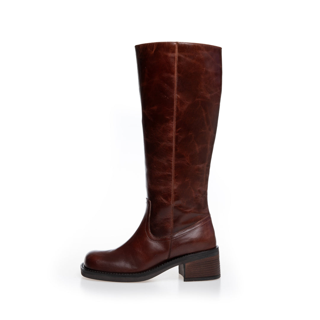 Copenhagen Shoes - A Real Woman'S World CS8746 - 0012 - Brown Støvler 