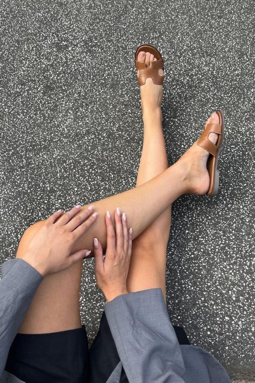 Copenhagen Shoes - All For Love CS8974 - 0241 - Cognac Sandaler 