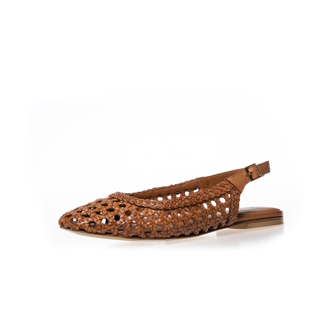 Copenhagen Shoes - As The Sea CS8977 - 0241 - Cognac Ballerinaer 