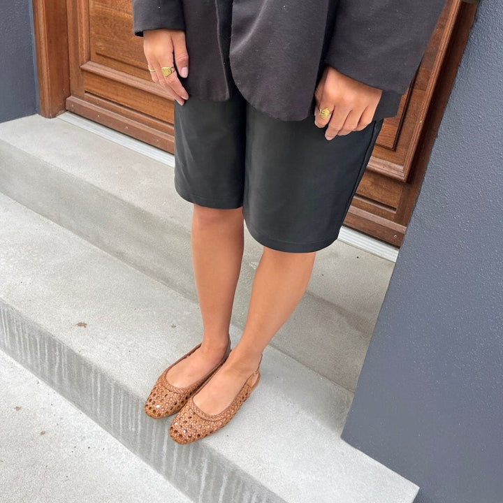 Copenhagen Shoes - As The Sea CS8977 - 0241 - Cognac Ballerinaer 