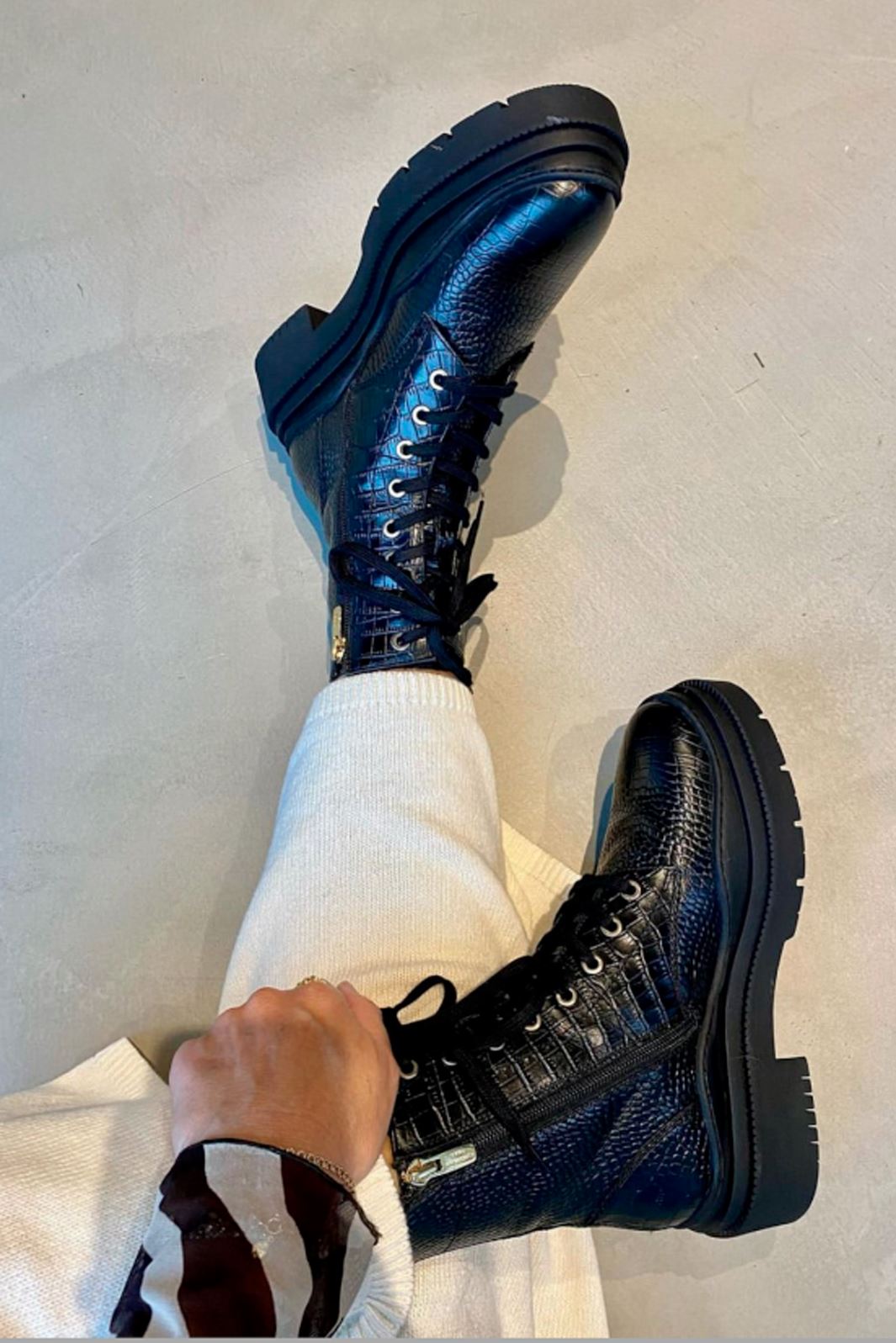 Copenhagen Shoes by Josefine Valentin - Comfy - Black Støvler 