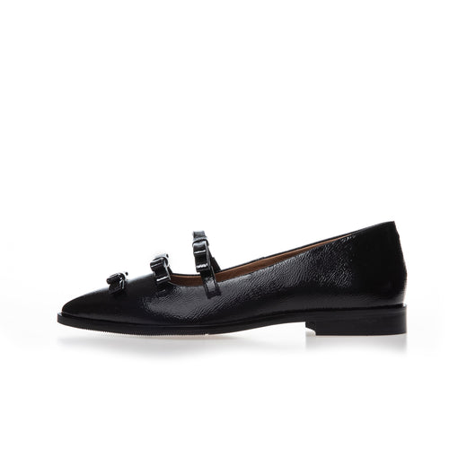 Copenhagen Shoes - Carring CS8913 - 0011 - Black Patent Ballerinaer 