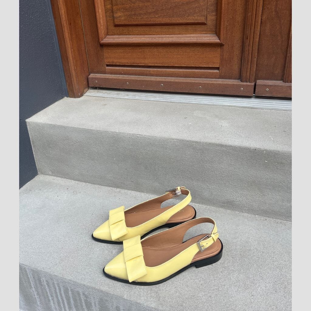 Copenhagen Shoes - City Walk CS8912 - 0876 - Light Yellow Ballerinaer 