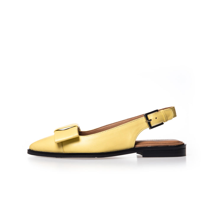 Copenhagen Shoes - City Walk CS8912 - 0876 - Light Yellow Ballerinaer 