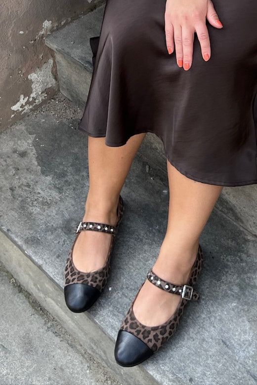 Copenhagen Shoes - Dreaming Of Love Lep CS8529 - 0136 Lep Black Ballerinaer 