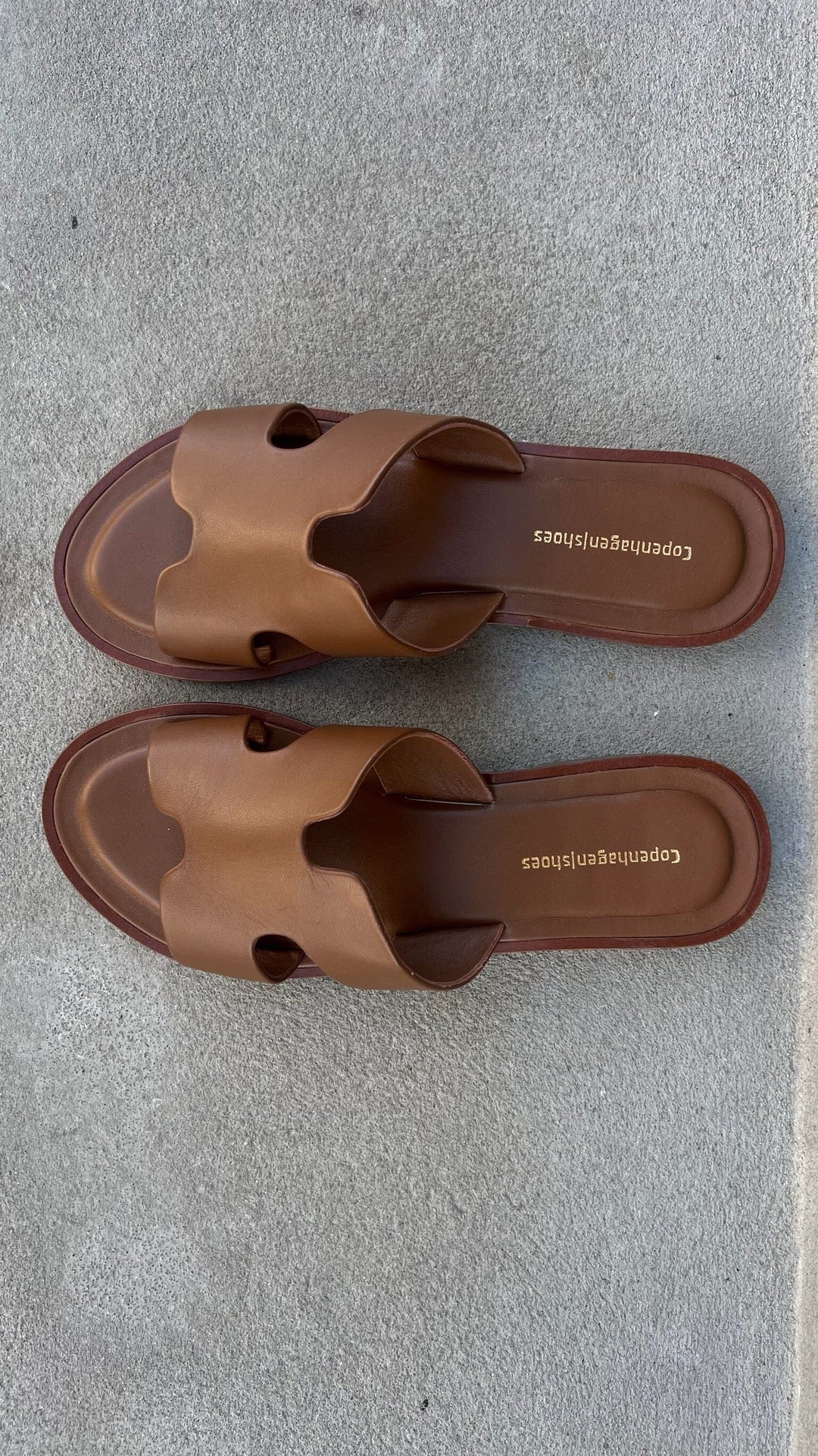 Copenhagen Shoes - Ivy Leather - 0241 Cognac Sandaler 