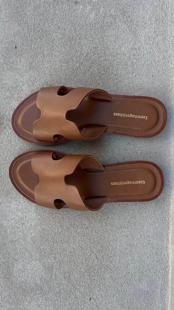 Copenhagen Shoes - Ivy Leather - 0241 Cognac Sandaler 