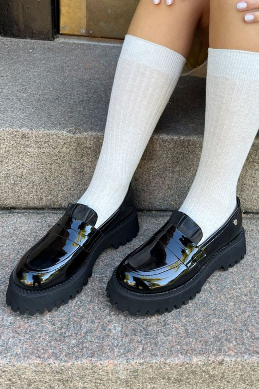 Copenhagen Shoes - Make Waves Patent - 2232 Black/Patent Loafers 