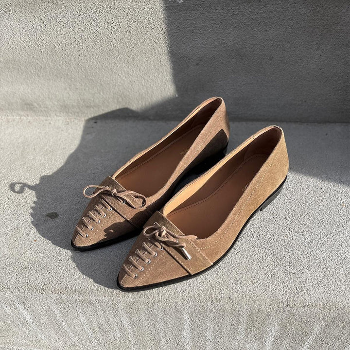 Copenhagen Shoes - My Paris CS8941 - 0245 - Faded Cognac Ballerinaer 