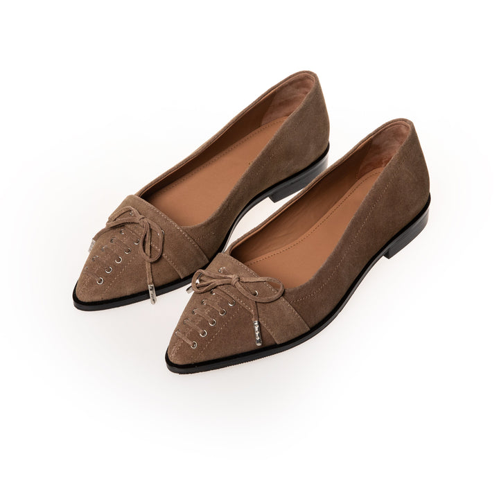 Copenhagen Shoes - My Paris CS8941 - 0245 - Faded Cognac Ballerinaer 