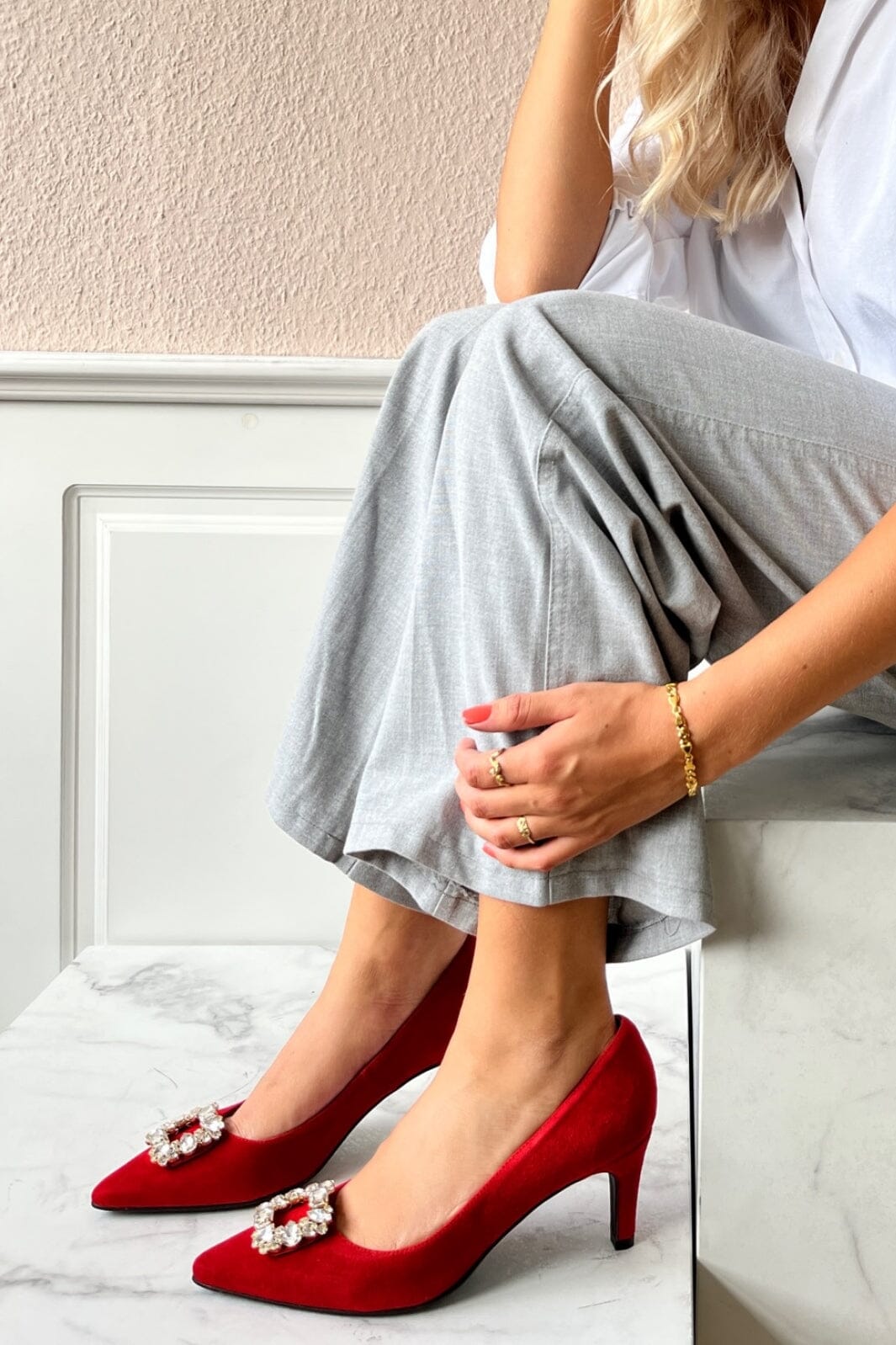 Copenhagen Shoes - New La - Red Fire Stiletter 