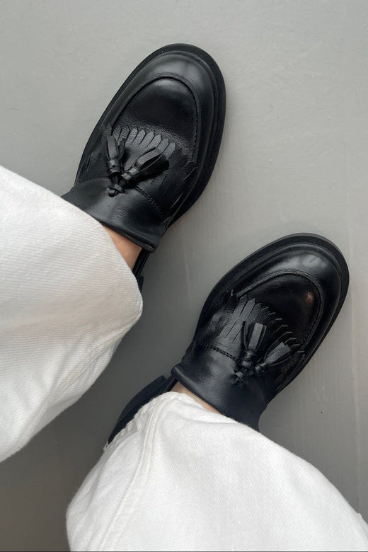 Copenhagen Shoes - Power Walk Shoe CS8681 - 0001 - Black Loafers 