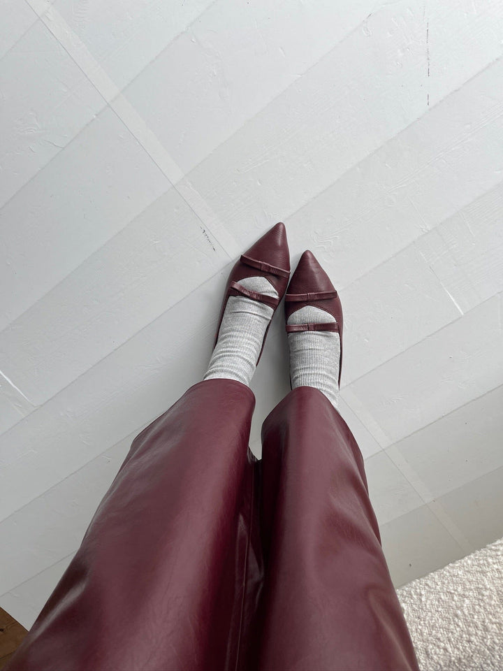 Copenhagen Shoes - The One CS8642 - 2222 - Bordeaux Ballerinaer 
