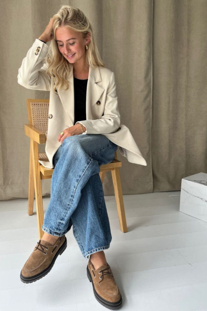 Copenhagen Shoes - The Passion Shoe Suede CS8667 - 125 - Tan Loafers 