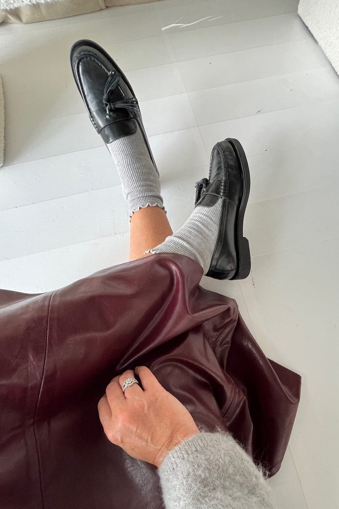 Copenhagen Shoes - When Music Starts CS8741 - 0037 - Dk. Grey Loafers 