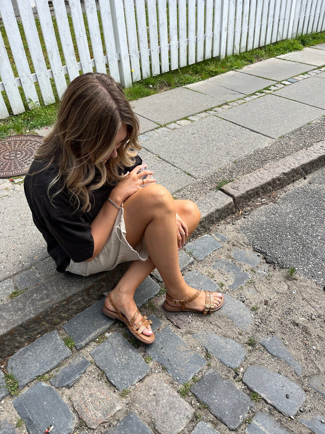 Copenhagen Shoes - Zoe - 0241 Cognac Sandaler 