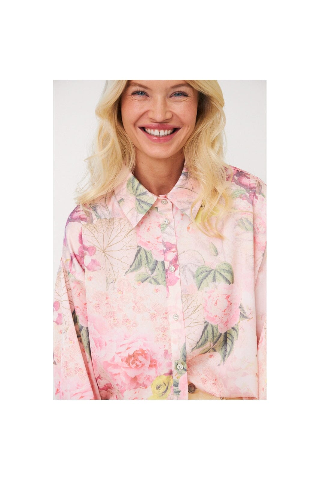 Cras - Gina Shirt C718 - 8156 - Floral Garden
