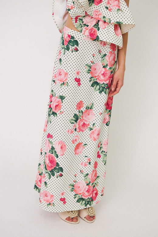 Cras - Joselle Skirt C710 - Polka Rose Nederdele 