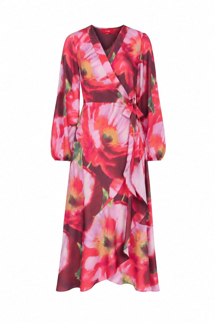 Cras - Lara Dress C1687 - Poppy Flower Red Kjoler 
