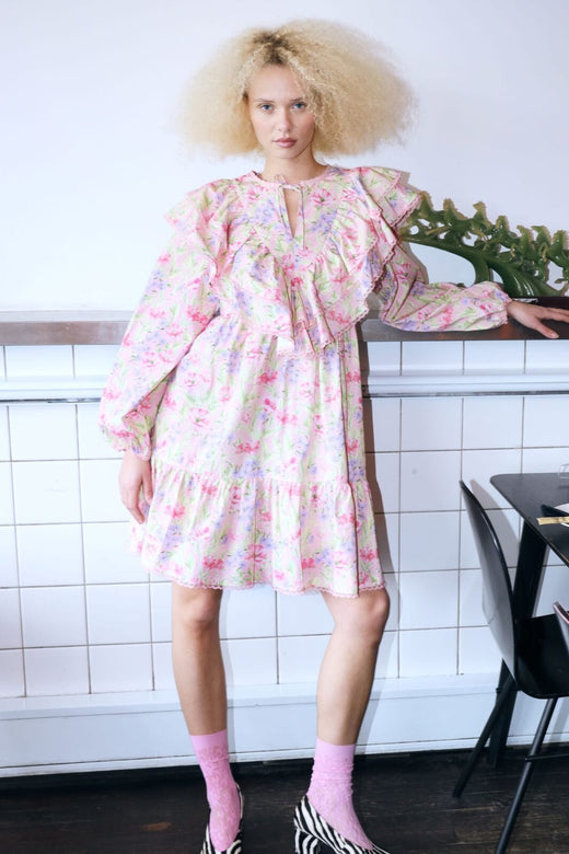 Cras - Salvie Dress C25134 - 8147 - 8147 Blossom Meadow Kjoler 