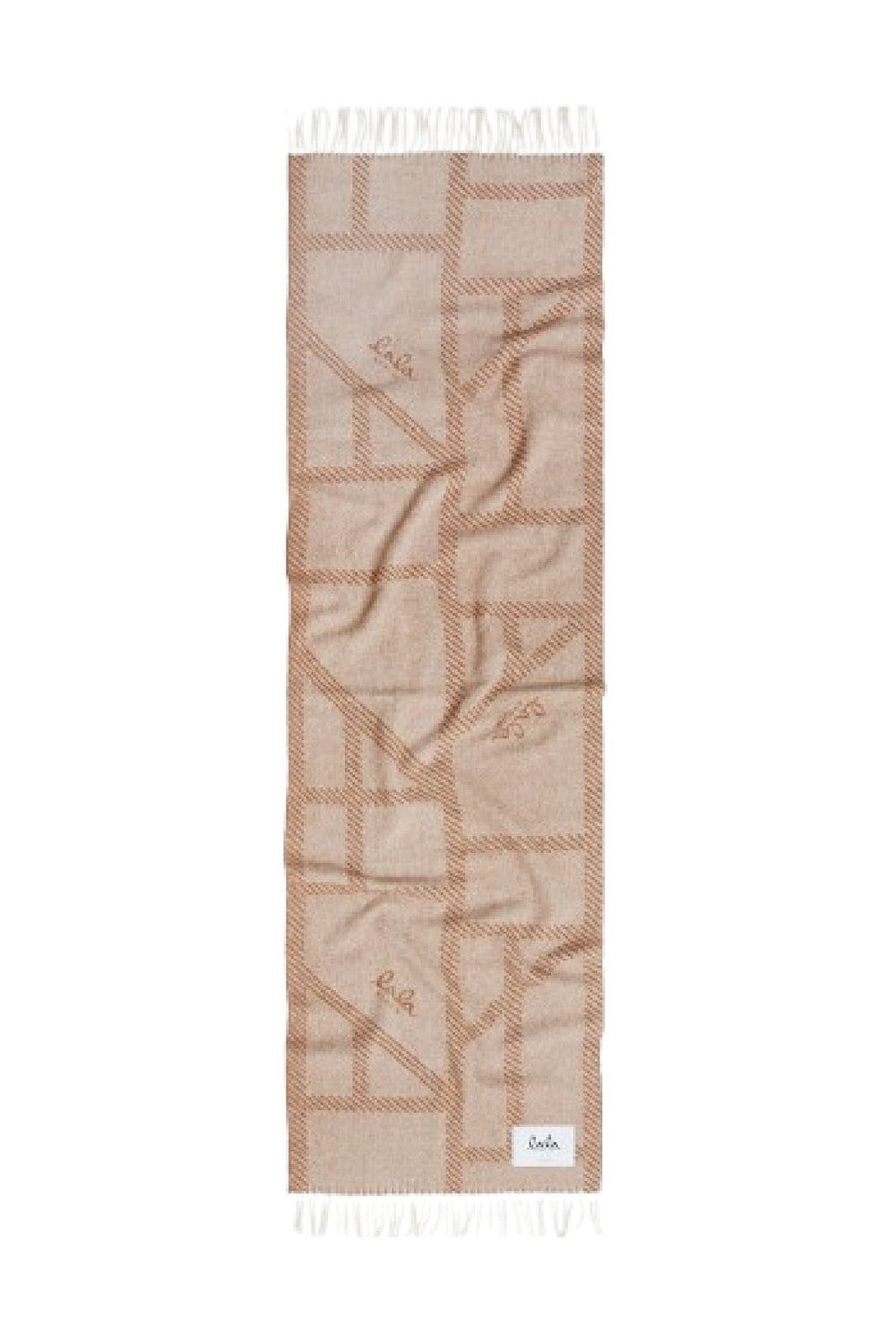 Lala Berlin - Scarf Svea 10015449 - Brown/Beige