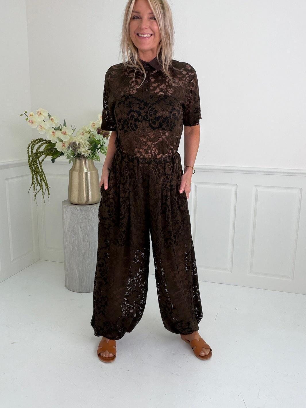 Dear Molly - Ballon Pants Ch169626 - Brown Bukser 