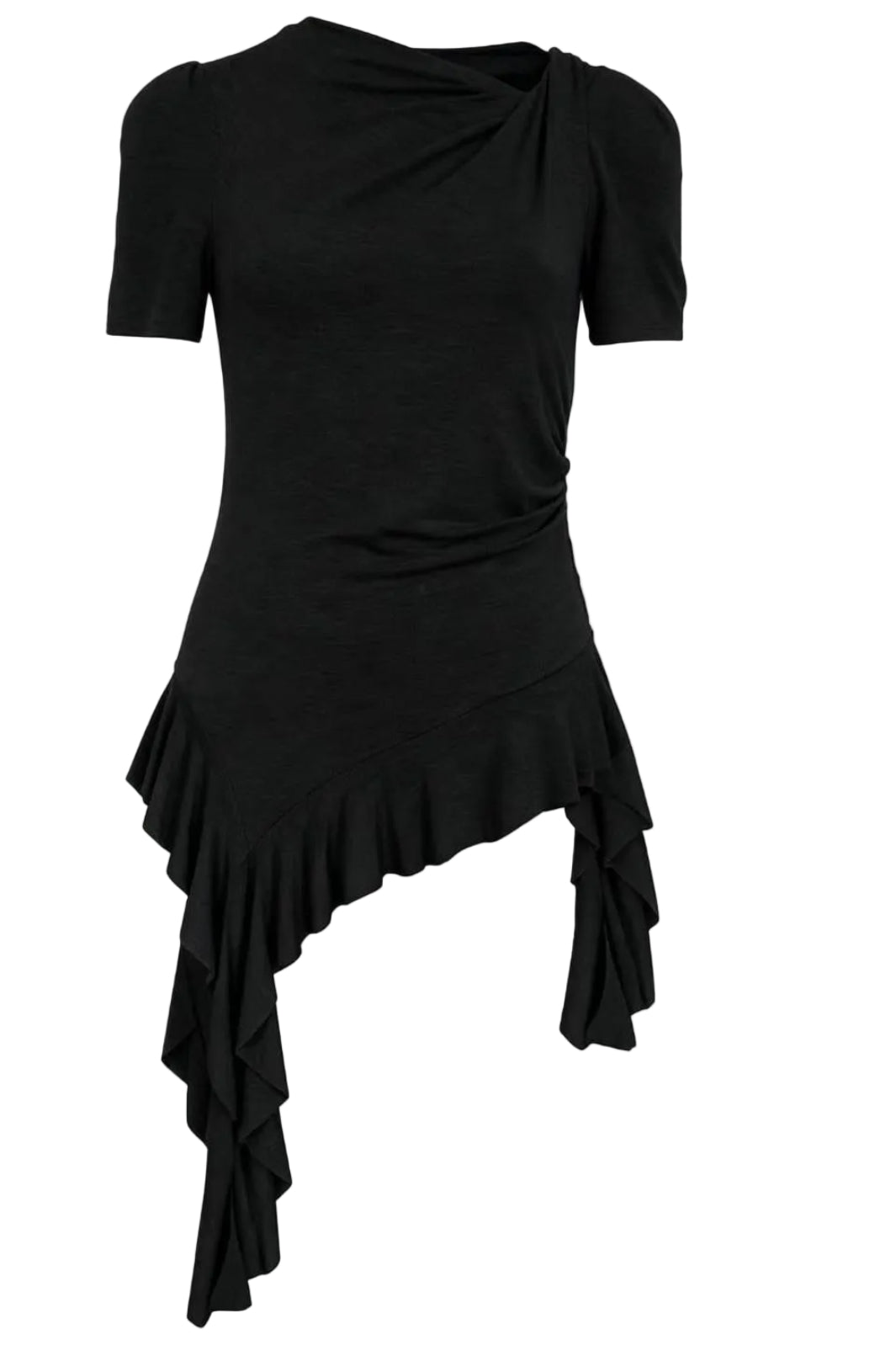 Dear Molly - Elma T-shirt   Ch172056b  - Black