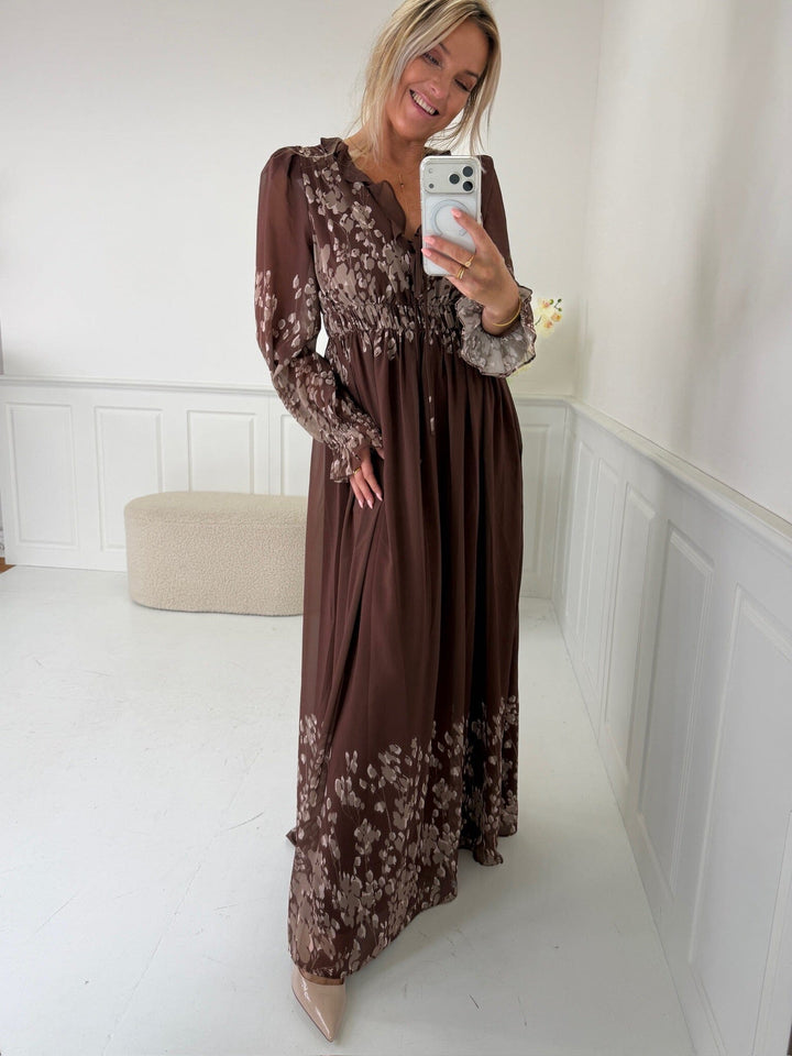 Dear Molly - Sama Dress - Brown / Taupe Kjoler 