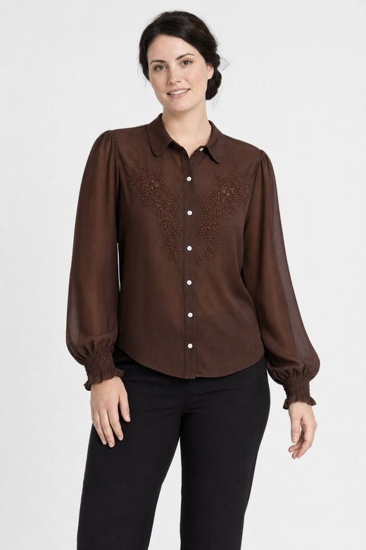 Dear Molly -  Tonny Skjorte Skjorte Ch171553  - Brun - S