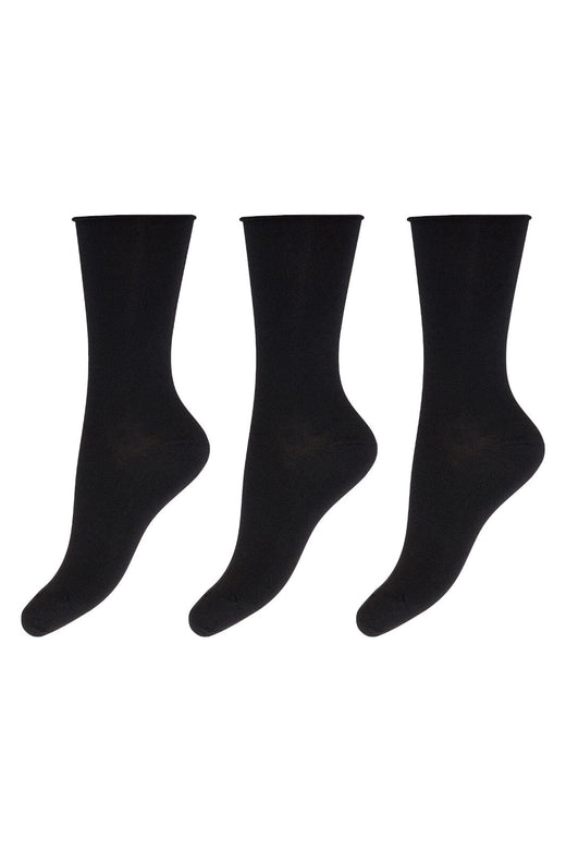 Decoy - Ankle Sock Bamboo 3-Pack 20232-74 - 1100 - Sort