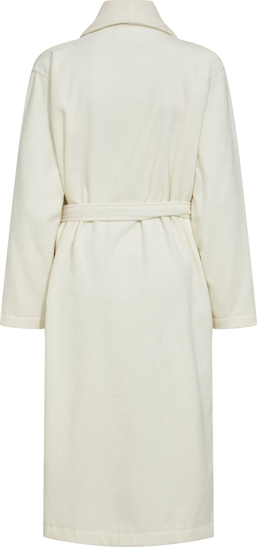 Decoy - Long Terry Robe 88083-93 - 80 - Hvid Nattøj 