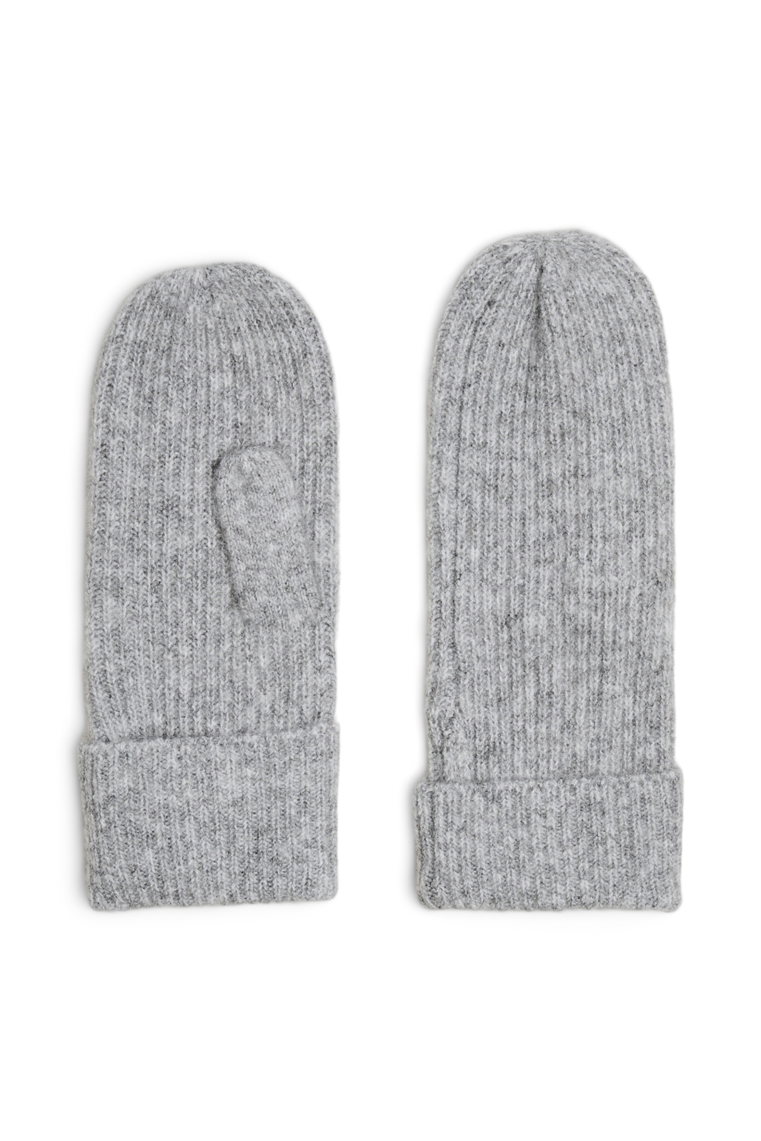 Pieces - Pcmoella Mittens - 4547297 Medium Grey Melange