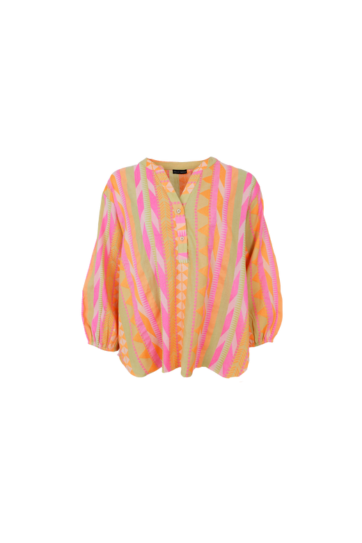 Black Colour - Bchellas Shirt 41127 - Orange