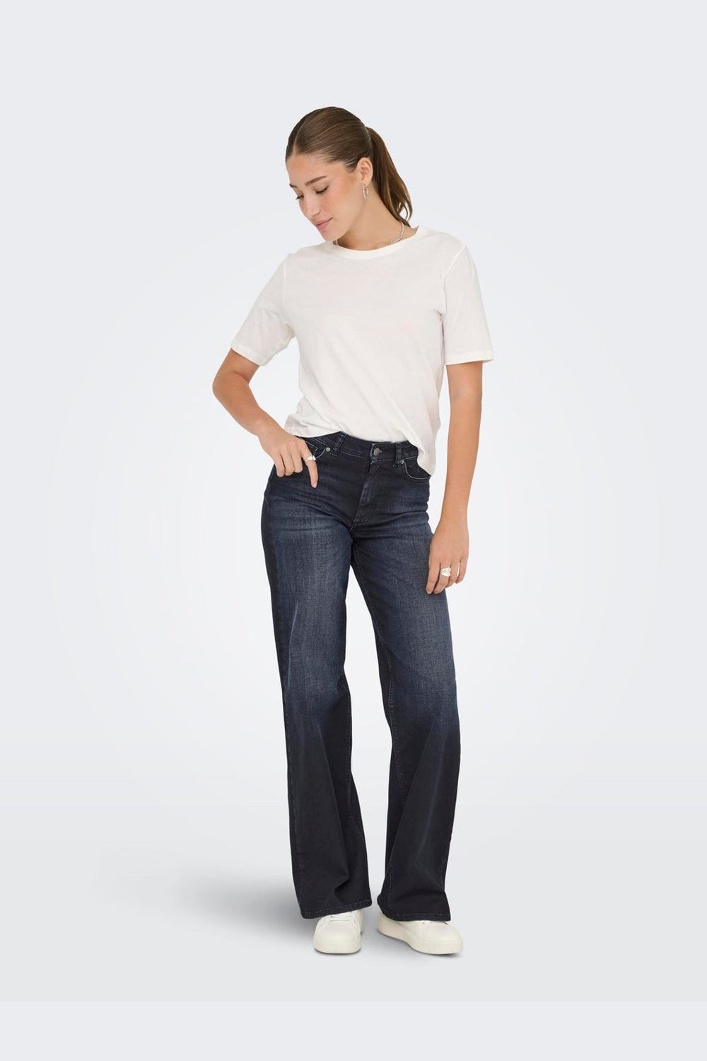 Only - Onlmadison Blush Wd Coat Rea6Noos - 4811151 Dark Blue Denim Coated