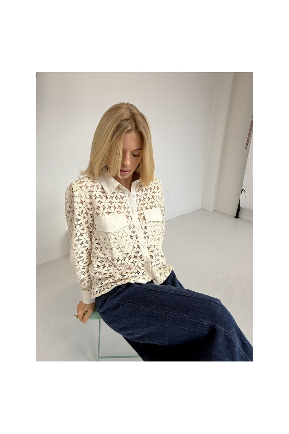 Continue - Charlotte Lace 15128 - Off White