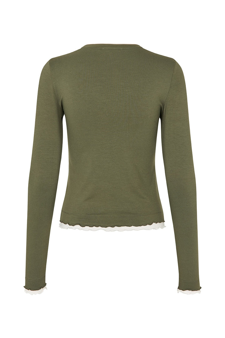 Modström - Ciljamd Ls T-Shirt 59448 - 2201 - Army Dust