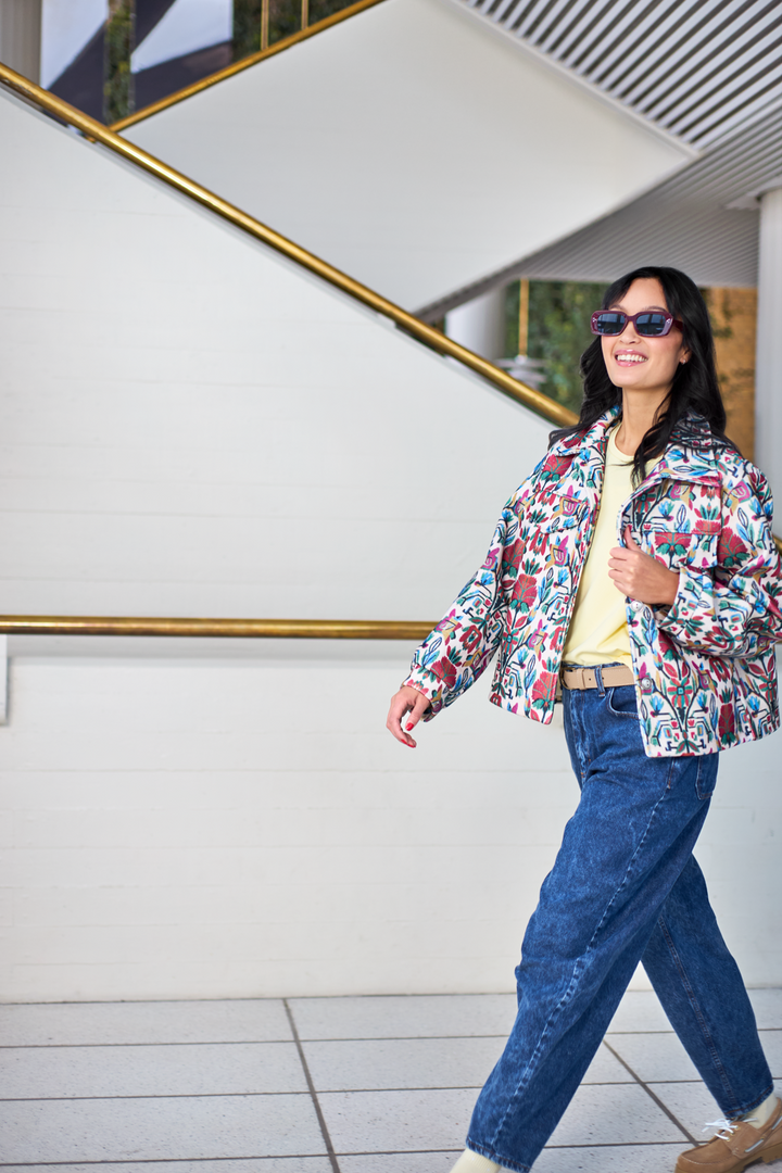 Black Colour - Bcpanama Jacket 41084 - Botanic Red