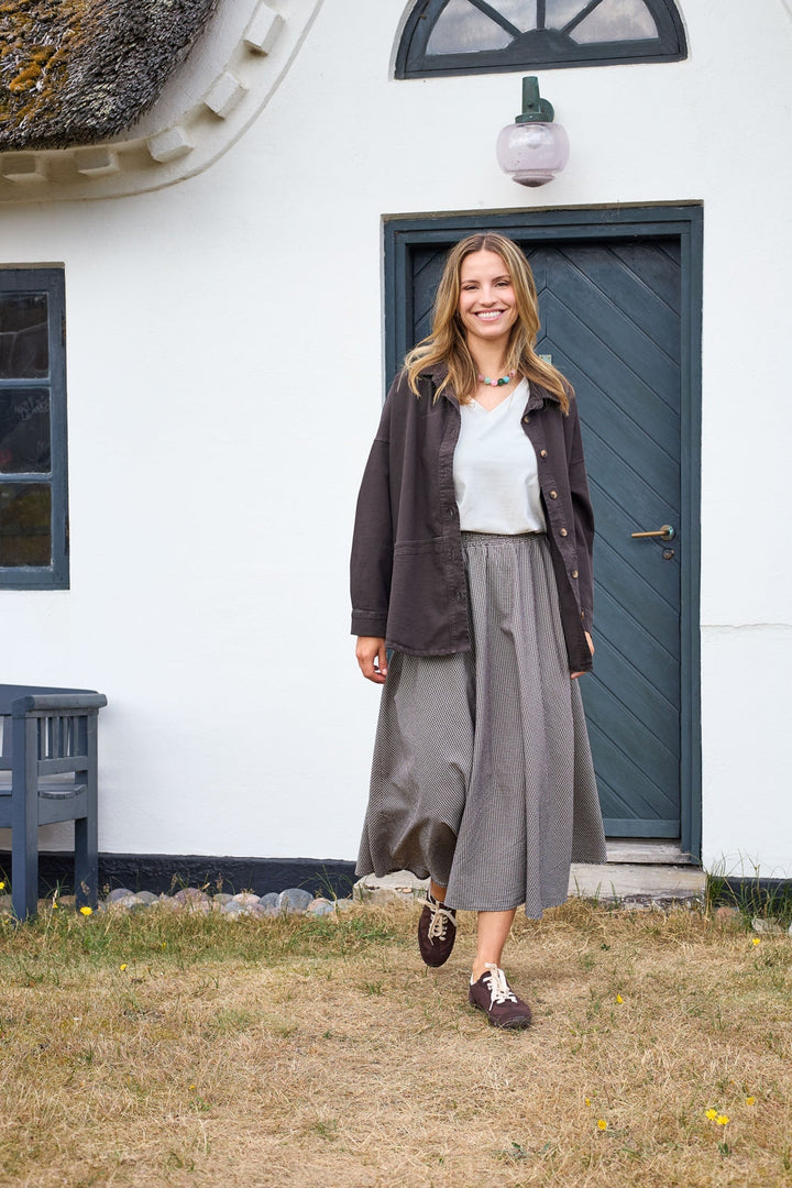 Black Colour - Bcmanon Skirt 41286 - Coffee