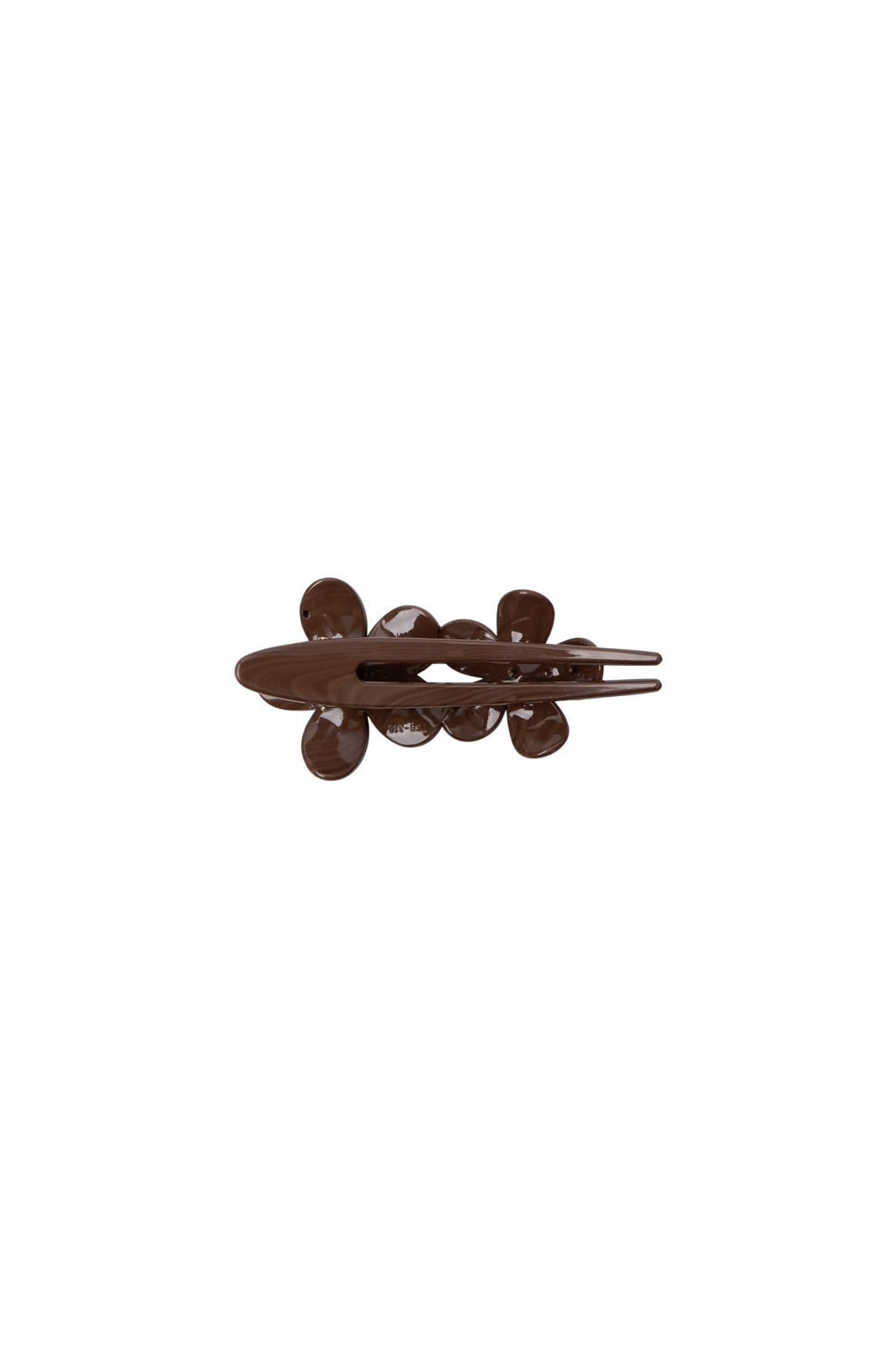 Black Colour - Bcrosella Flower Hair Clip 6074 - Coffee