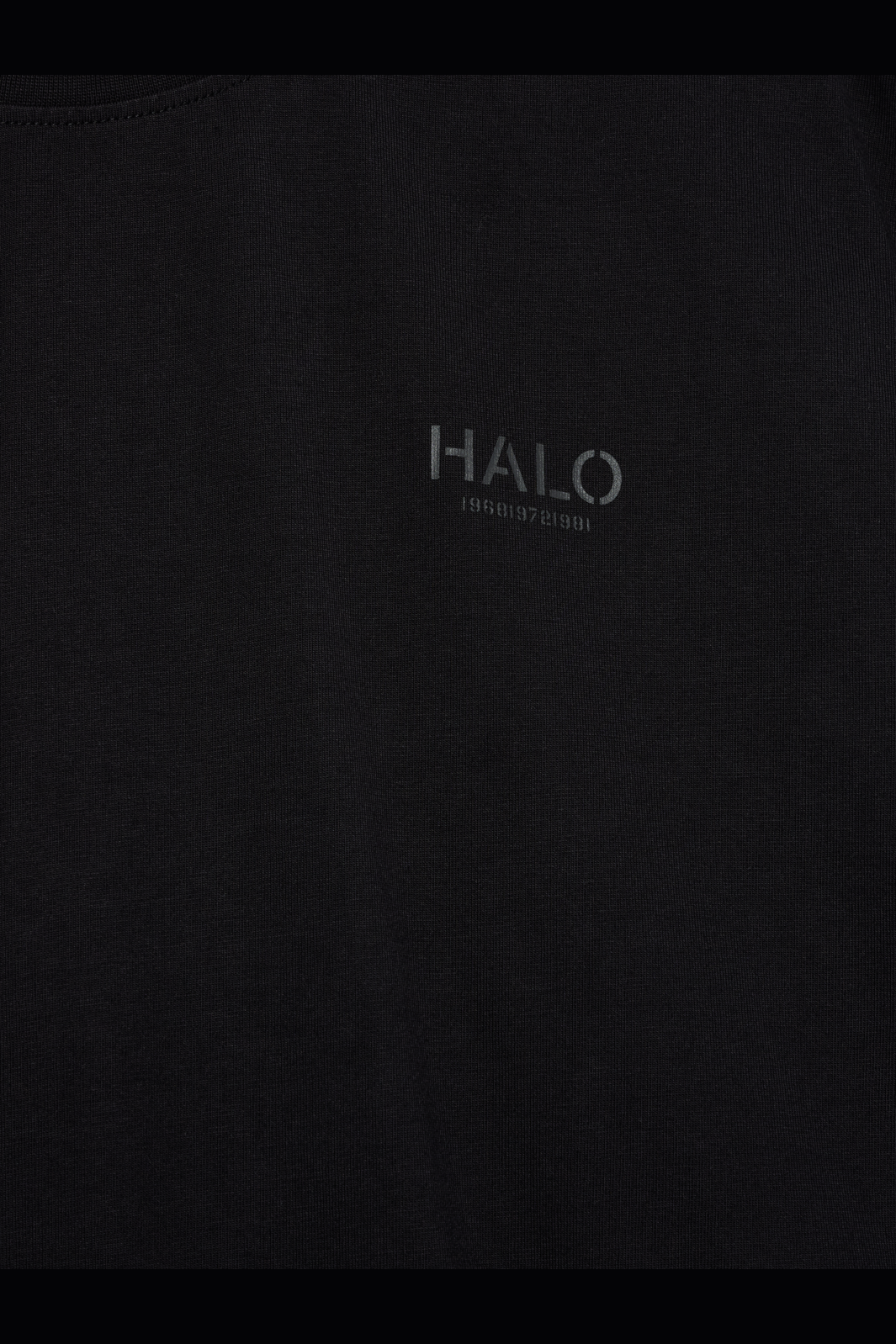 Halo - Graphic Boxy T-Shirt 230418 - 2396 - Black/Raven