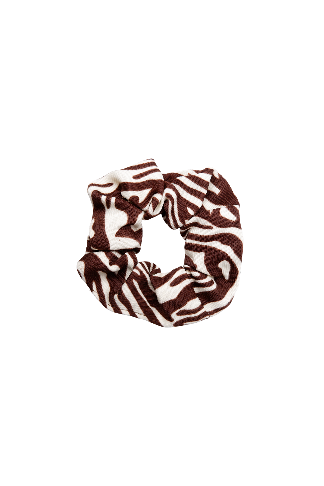Black Colour - Bcrhy Scrunchie 6864 - Zebra