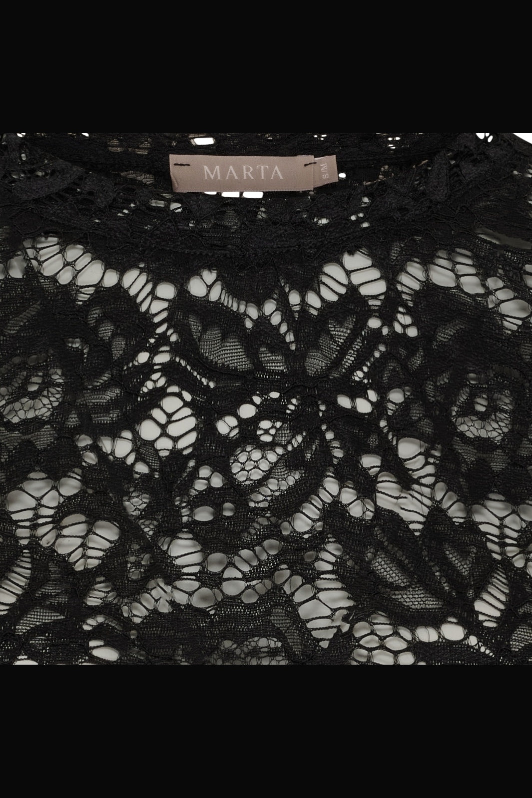 Marta Du Chateau - Mdcmilley Ls Tee 7707 - Black