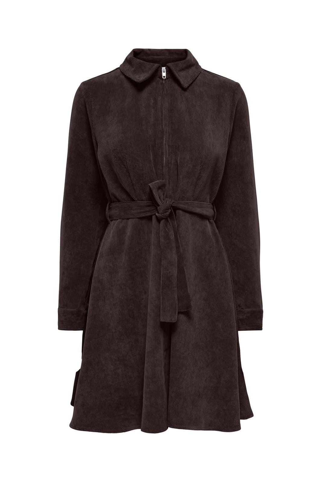 JDY - Jdyulla Ohio L/S Dress Dia - 5143844 Chocolate Torte