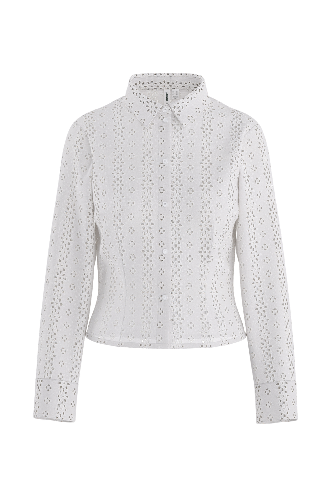 Hypedrop - Hdmarlee Ls Fitted Shirt 32000888 - 5199085 - White