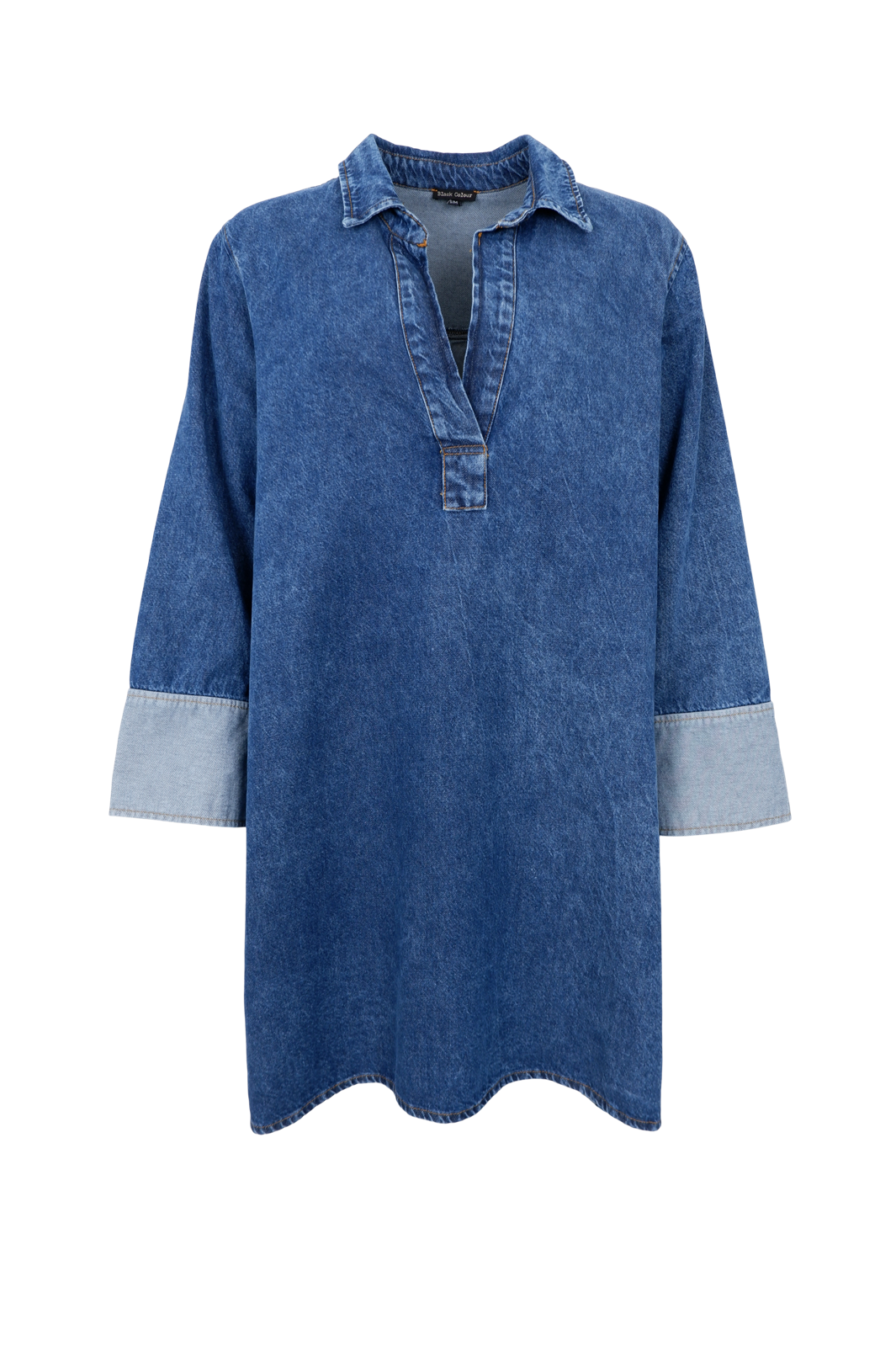 Black Colour - Bcizzy Denim Tunic Dress 41064 - Mid Blue