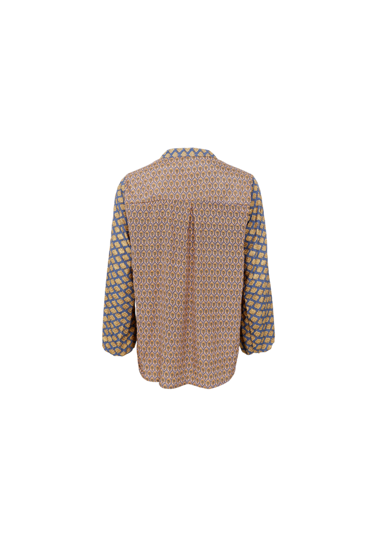 Black Colour - Bcluna Blouse 39232 - Blue Multi