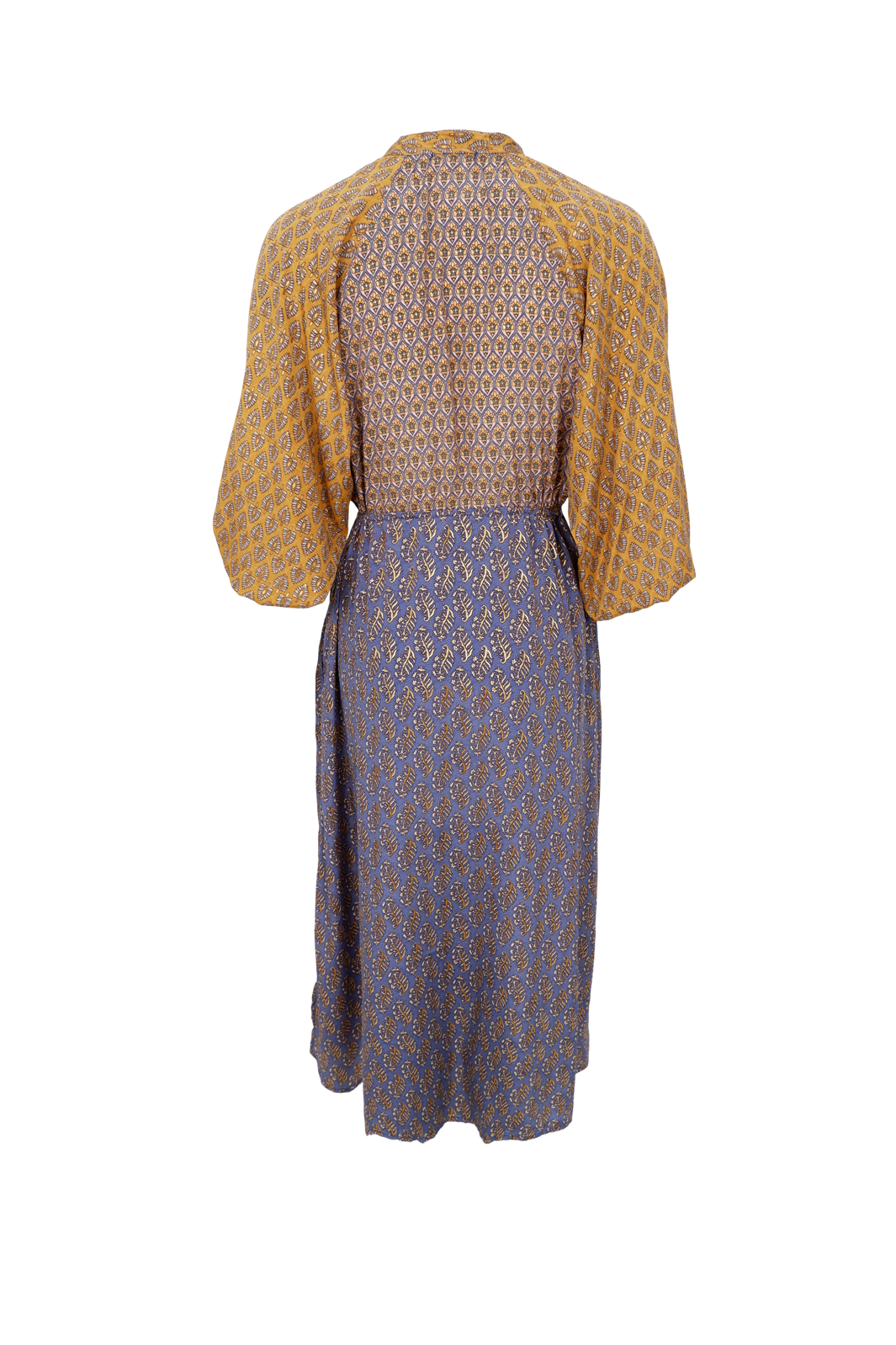 Black Colour - Bcluna Raglan Dress 39229 - Golden Multi