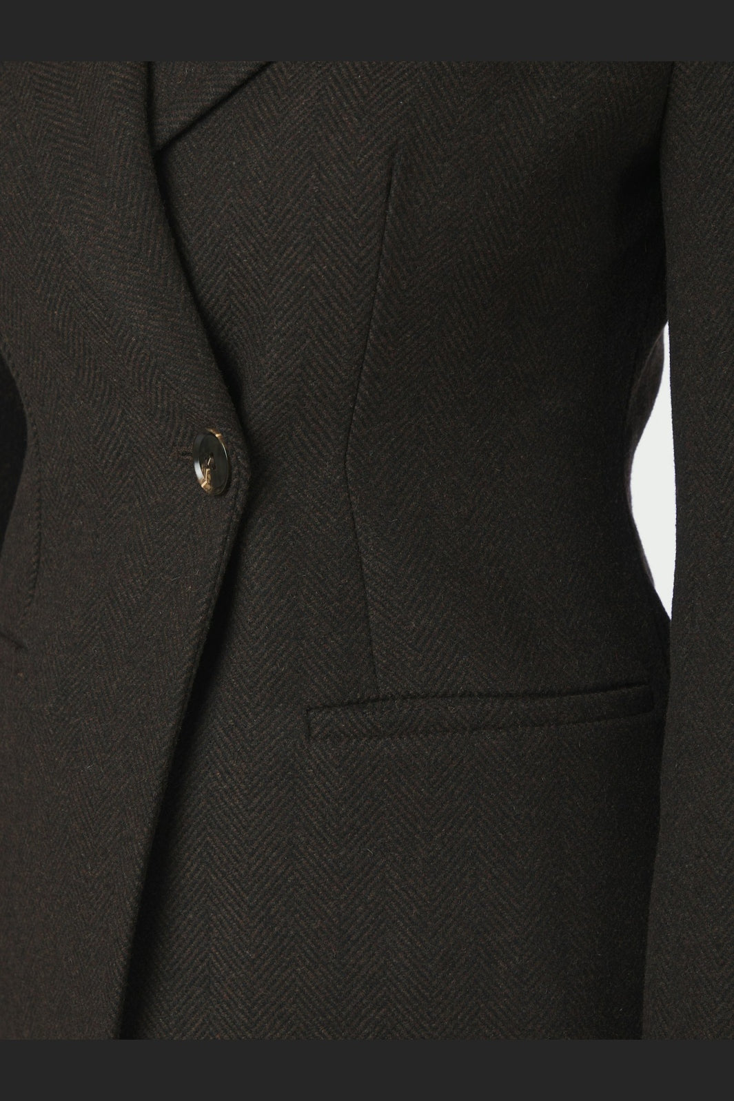 Neo Noir - Bowie Herringbone F Blazer 168544 - 676 - Dark Brown