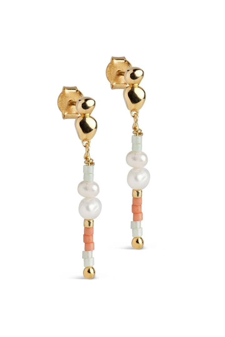 Enamel Copenhagen - Earrings, Nara Whimsically E470G - Coralia